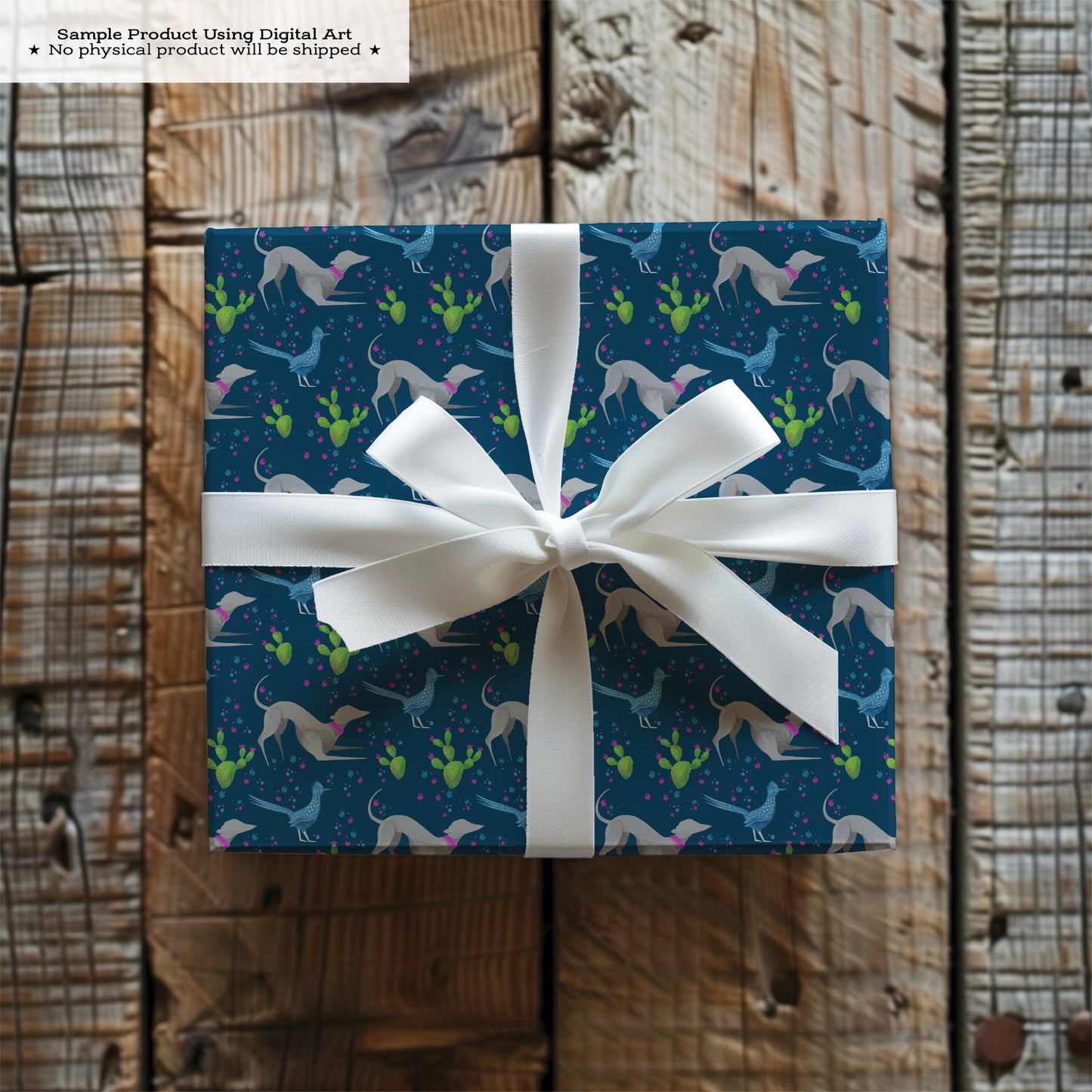 Fast Desert Friends – Digital Seamless Pattern